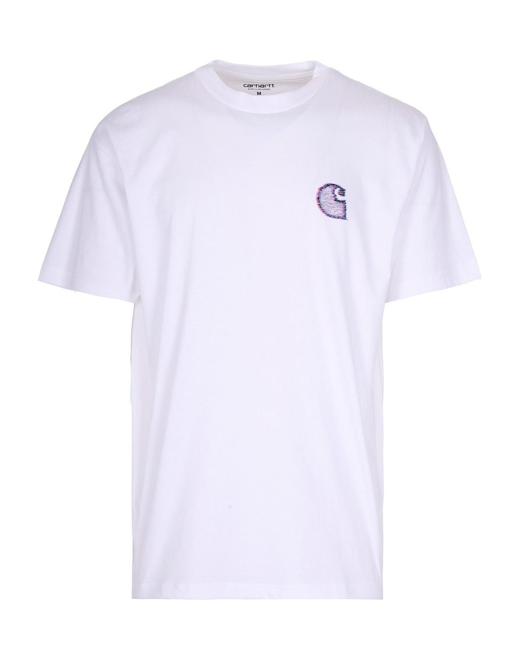 Carhartt White T-Shirt Mind Your Head for men