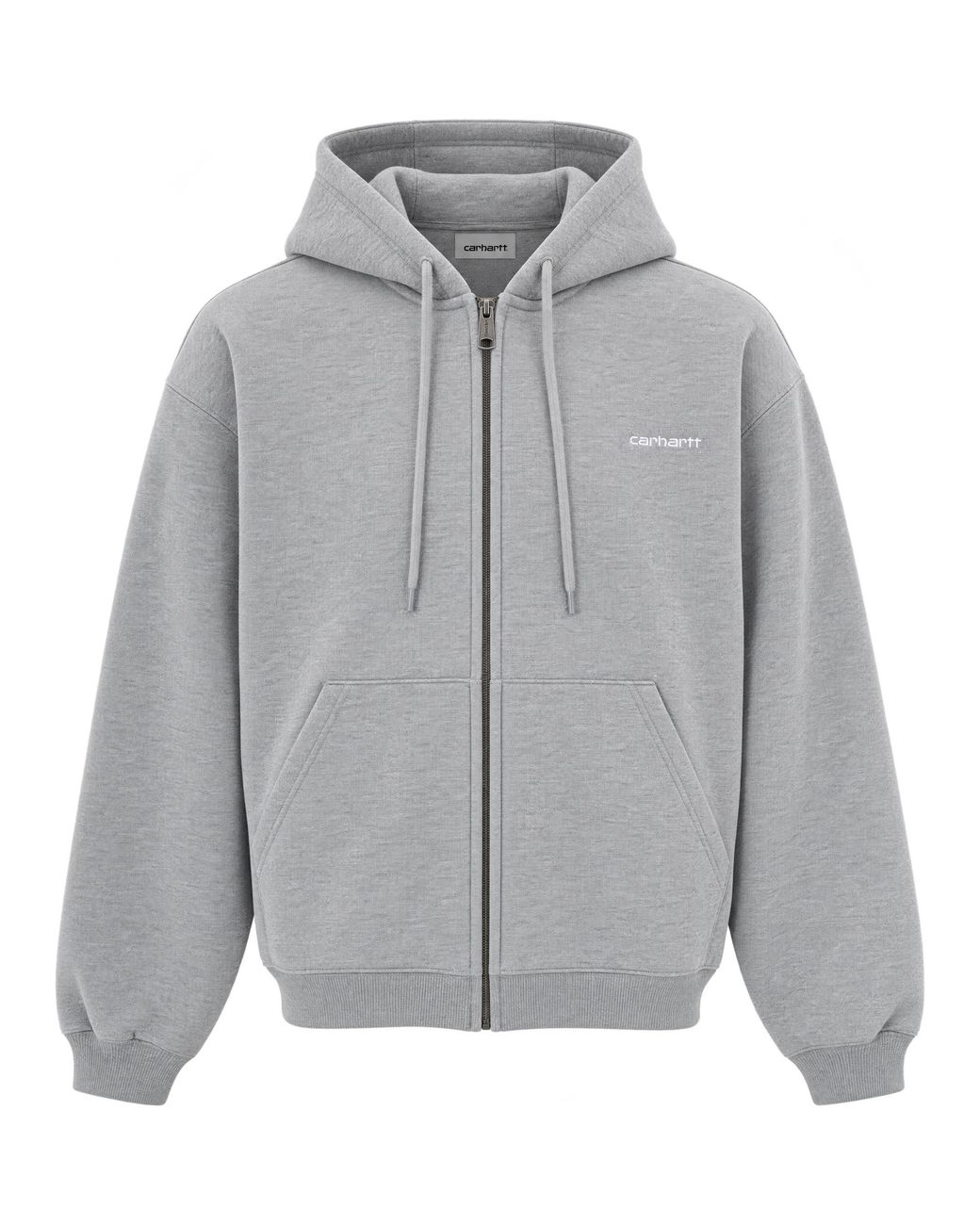 Carhartt Gray Felpa Ebbert for men