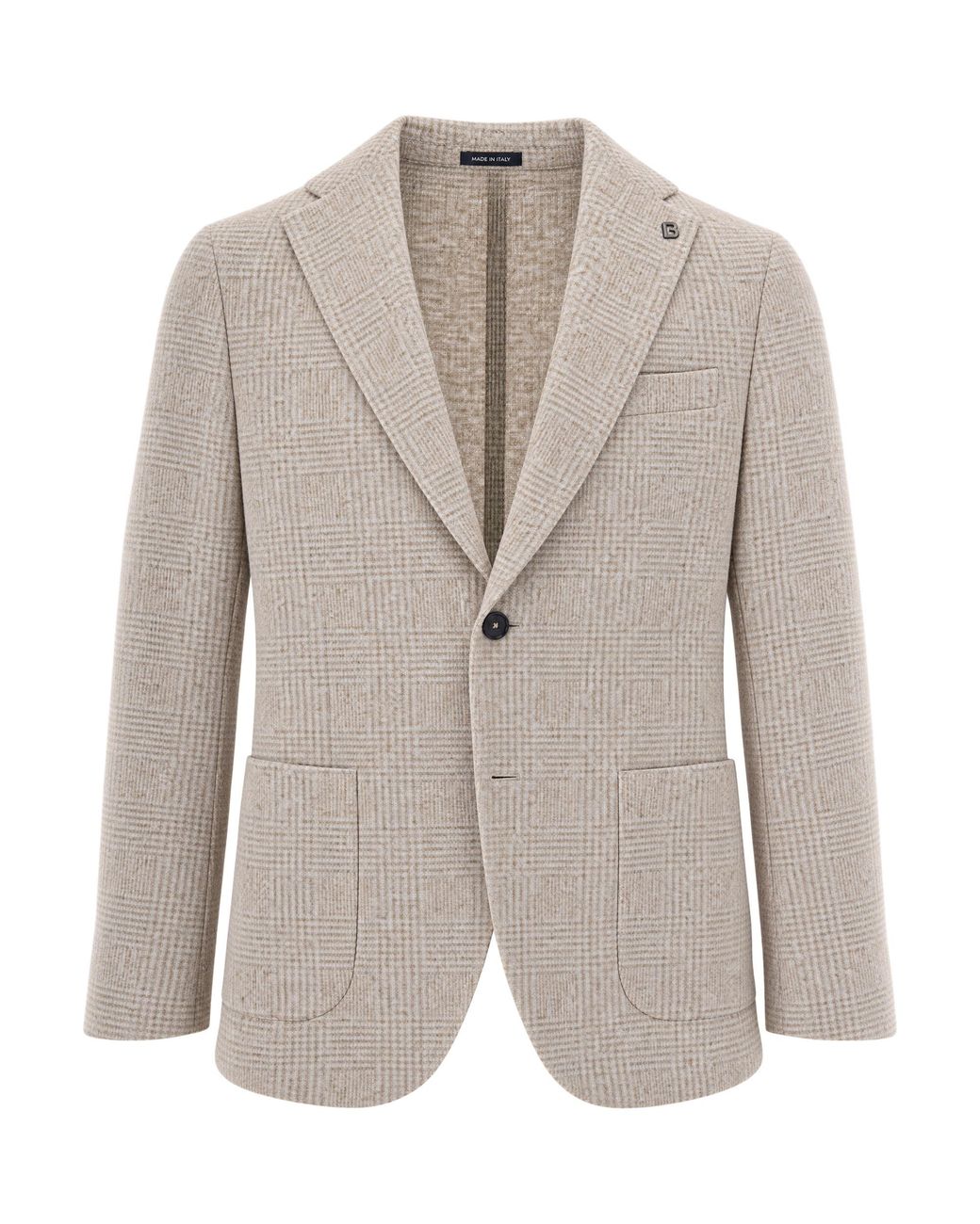 BRERAS Milano Gray Giacca Principe Di Galles for men