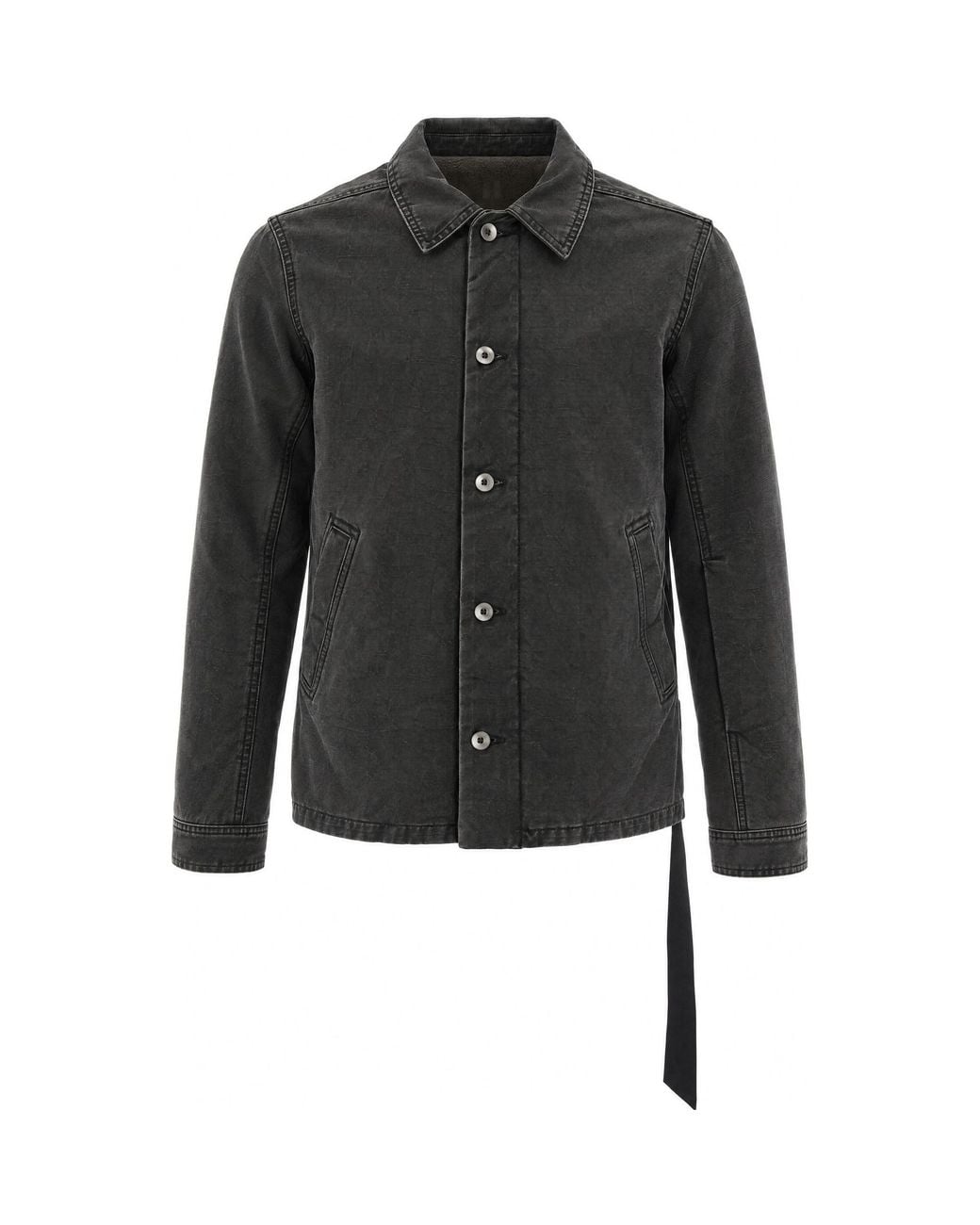 Rick Owens Black Giacca Brad for men