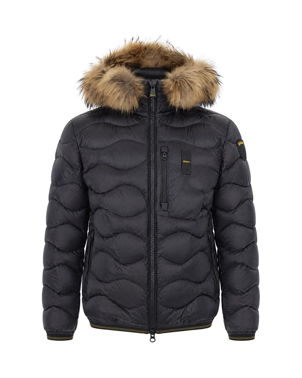 Blauer Blue Giubbino Wavefur Nero for men