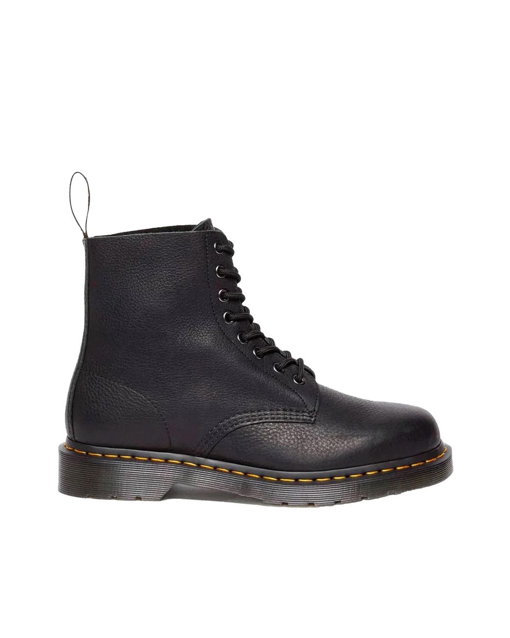 Dr. Martens 1460 Black Lace-Up Amphibians - NWT 1460 Lace and Zip Smooth leather Boots in Black | Dr. Martens main image 2