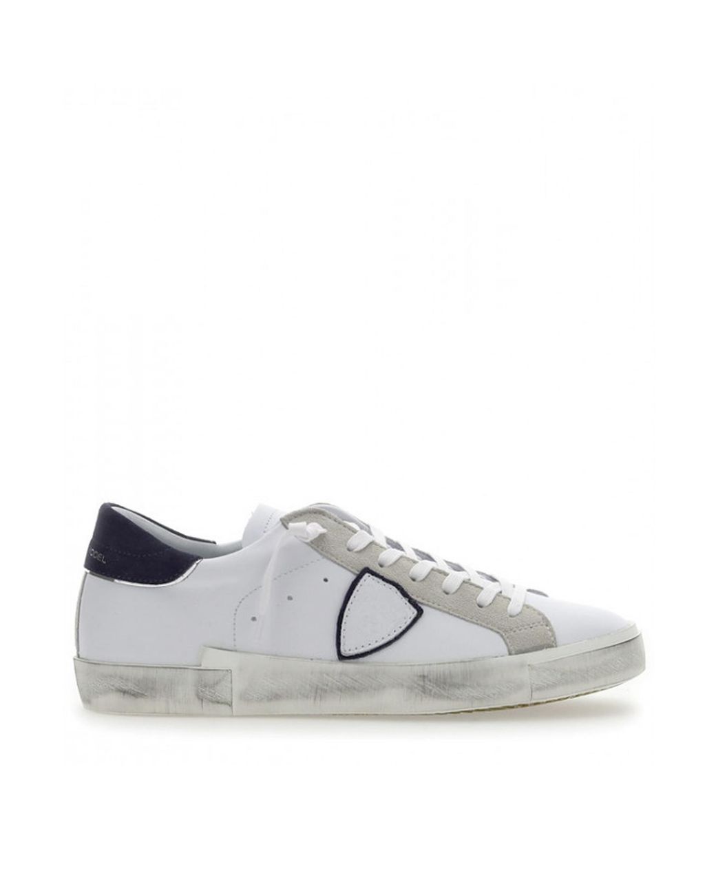 Philippe Model White Sneakers Prsx Low Bianco E Nero for men