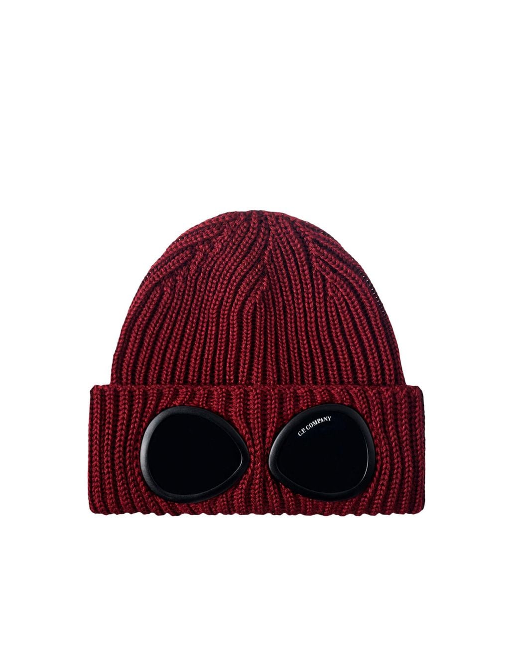 C P Company Red Berretto Lens Andorra for men