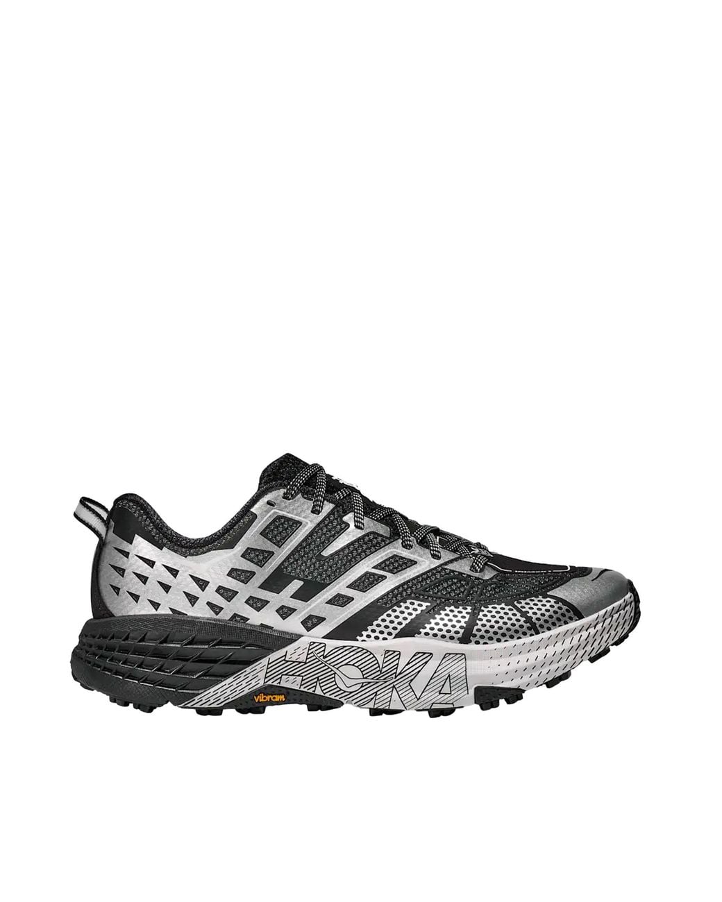 Hoka One One Black Speedgoat 2 Stardust Sneakers for men