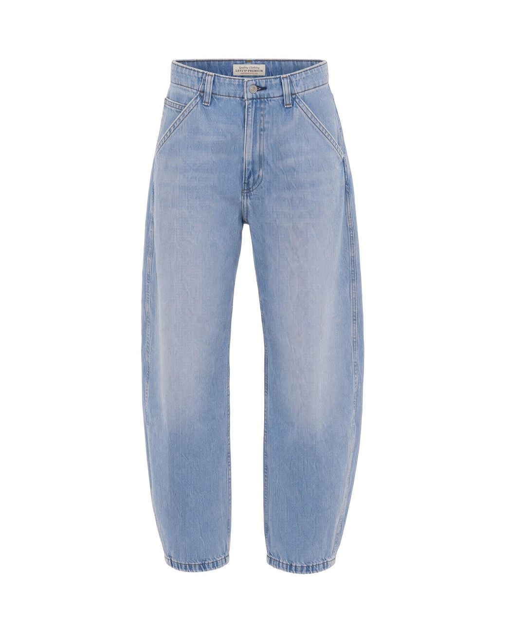 Levi's Blue High-Rise Tapered Jeans for men