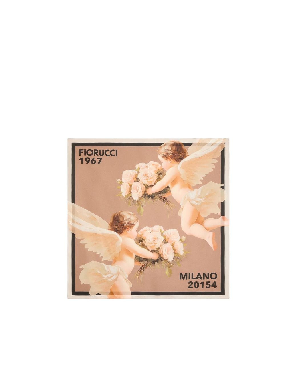 Fiorucci Natural Foulard Bouquet Angels