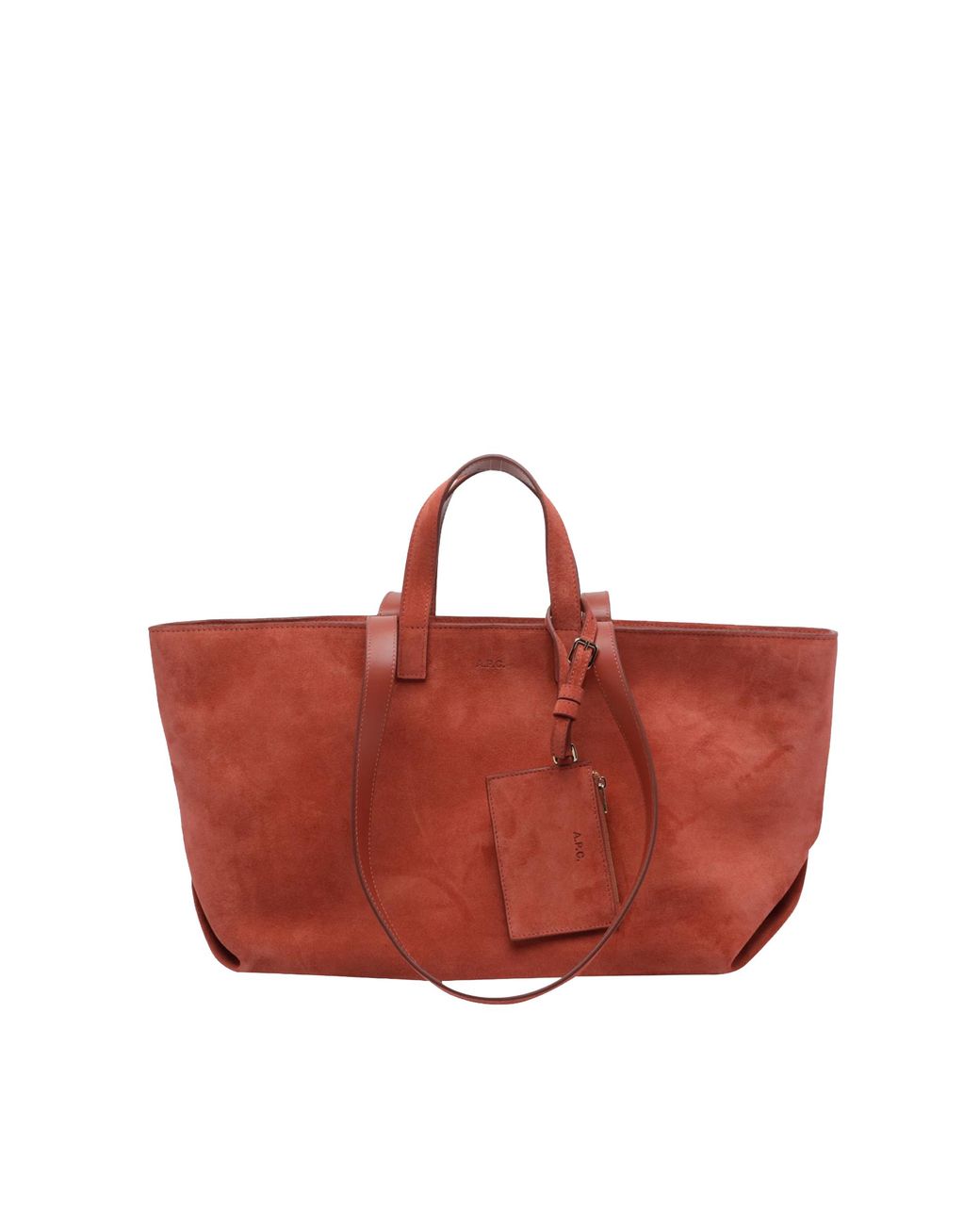 A.P.C. Red Borsa Le Drummer Terracotta