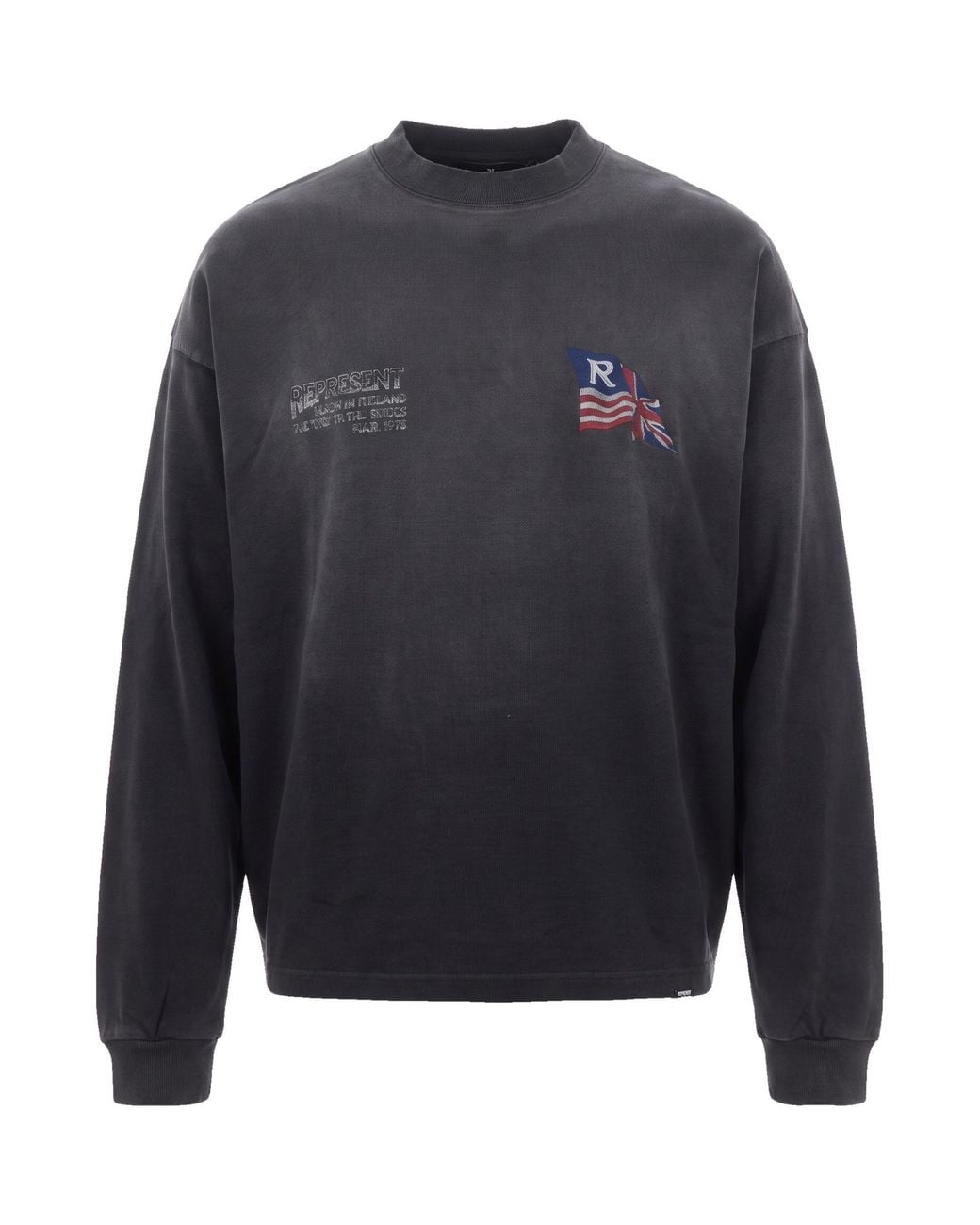 Represent Blue Felpa Eagle for men