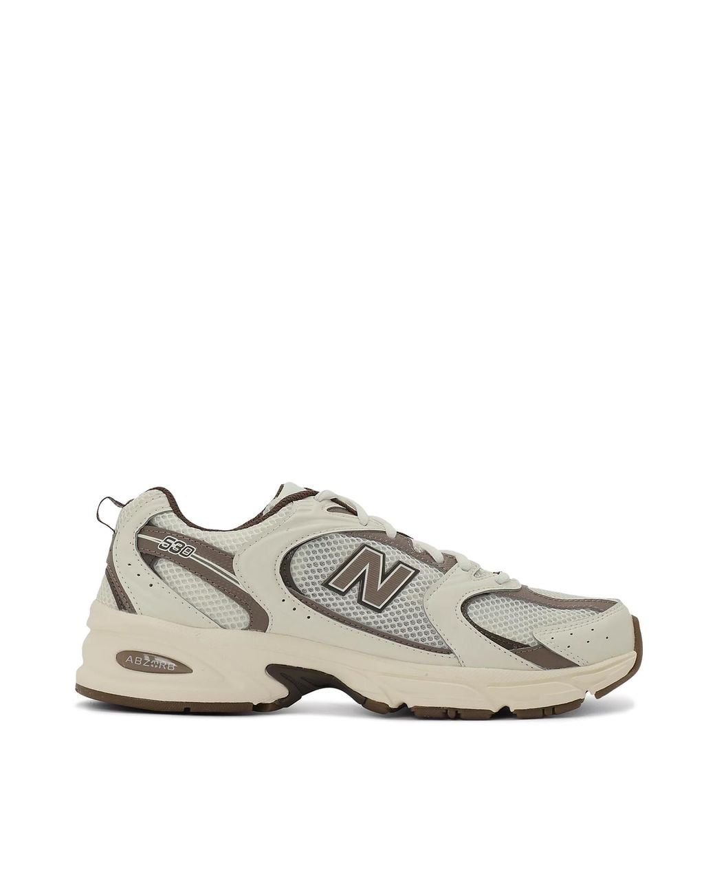 New Balance White Sneakers 530Asm Turtledove Angora Mushroom