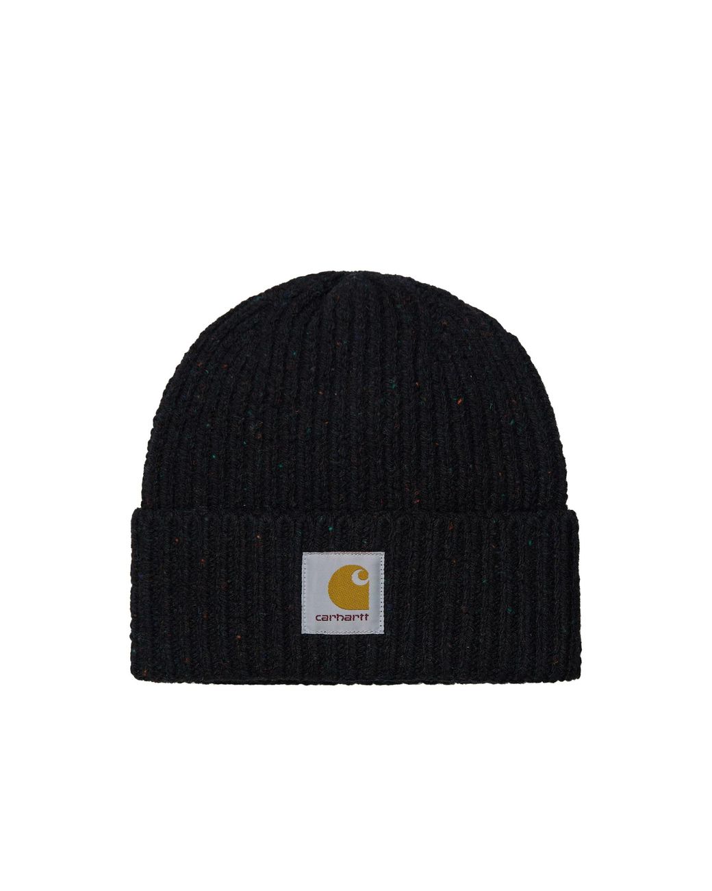 Carhartt Black Anglistic Beanie Hat for men