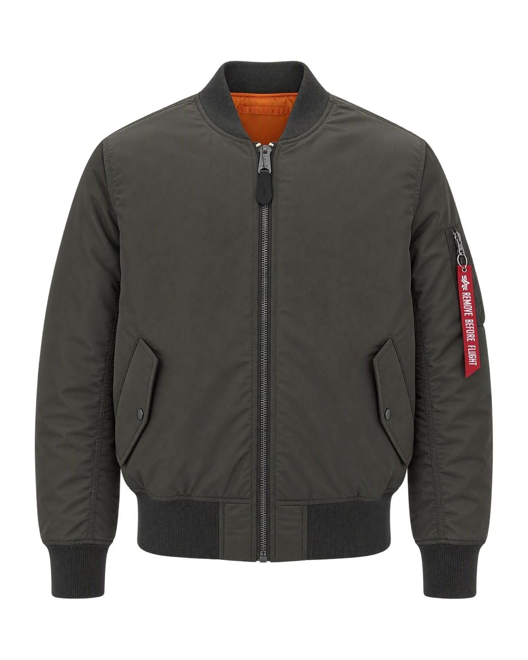 Alpha Industries Gray Bomber Imbottito Rep for men