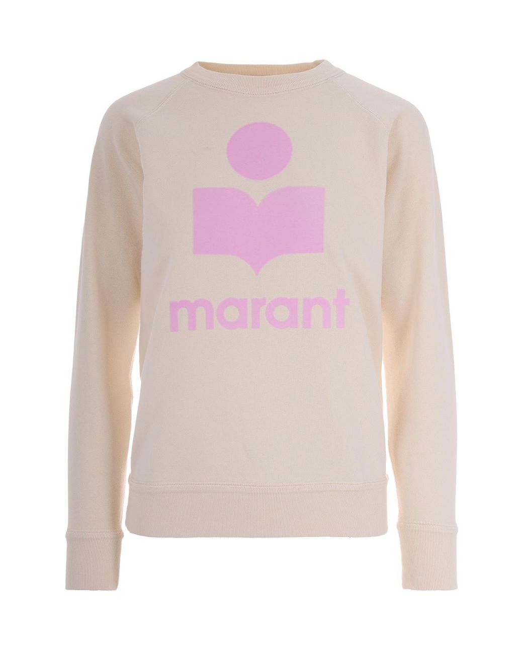 Isabel Marant Pink Ecru Millyny Sweatshirt