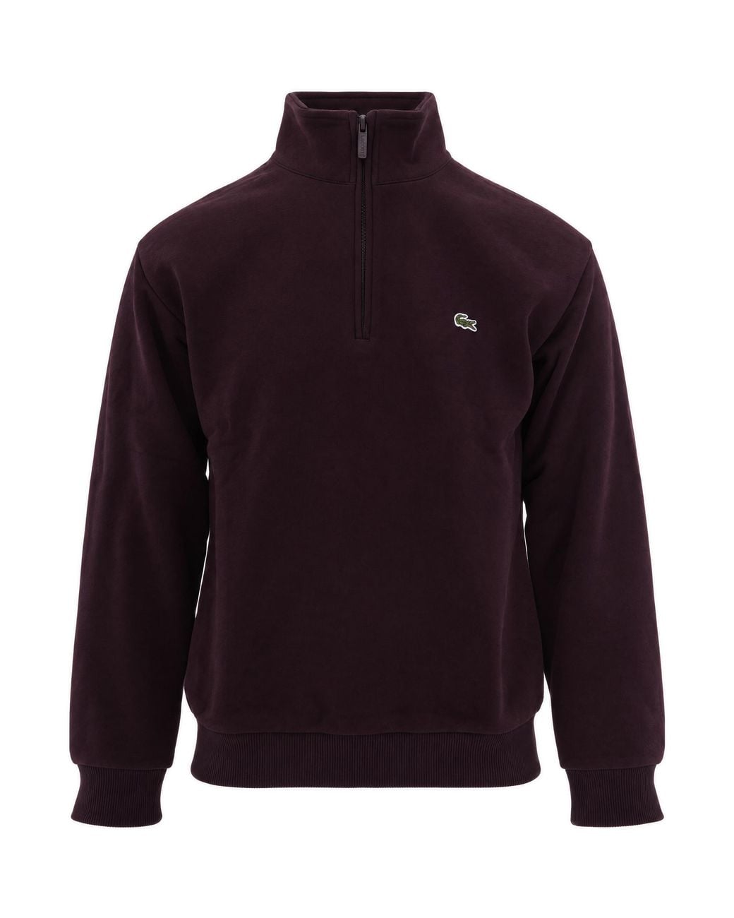 Lacoste Blue Felpa Mezza Zip Oxalis for men