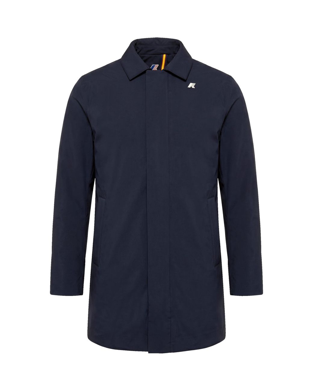 K-Way Blue Parka Benoit St Warm Depth for men