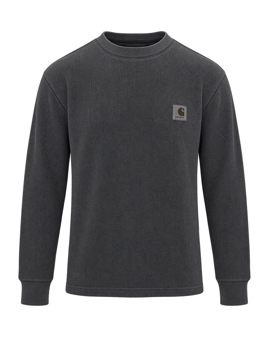 Carhartt Gray T-Shirt Vista Waffle for men