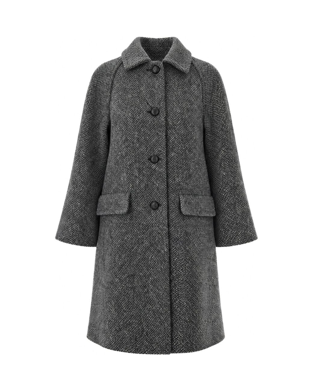 Weekend by Maxmara Gray Cappotto Latino Antracite