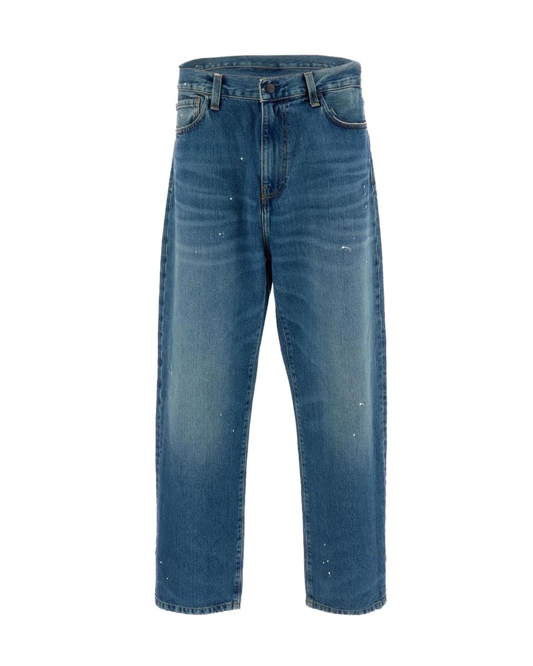 Carhartt Blue Landon Tapered Denim Jeans for men