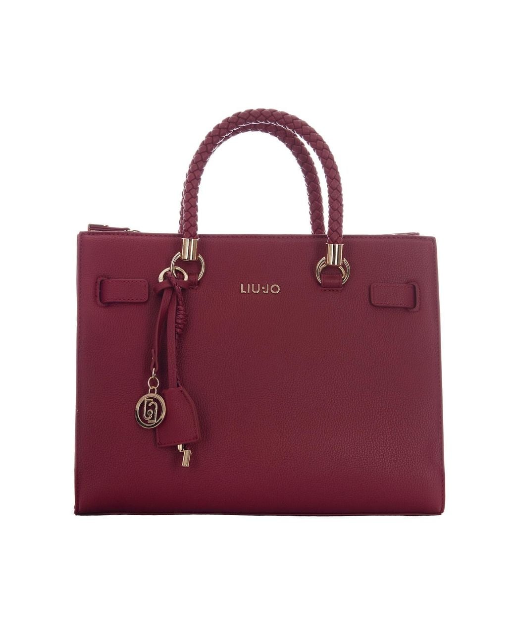 Liu Jo Red Borsa Satchel M Brick