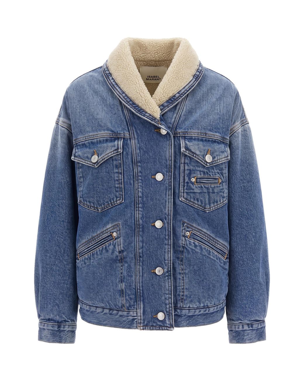 Isabel Marant Blue Giacca Denim Pima Light