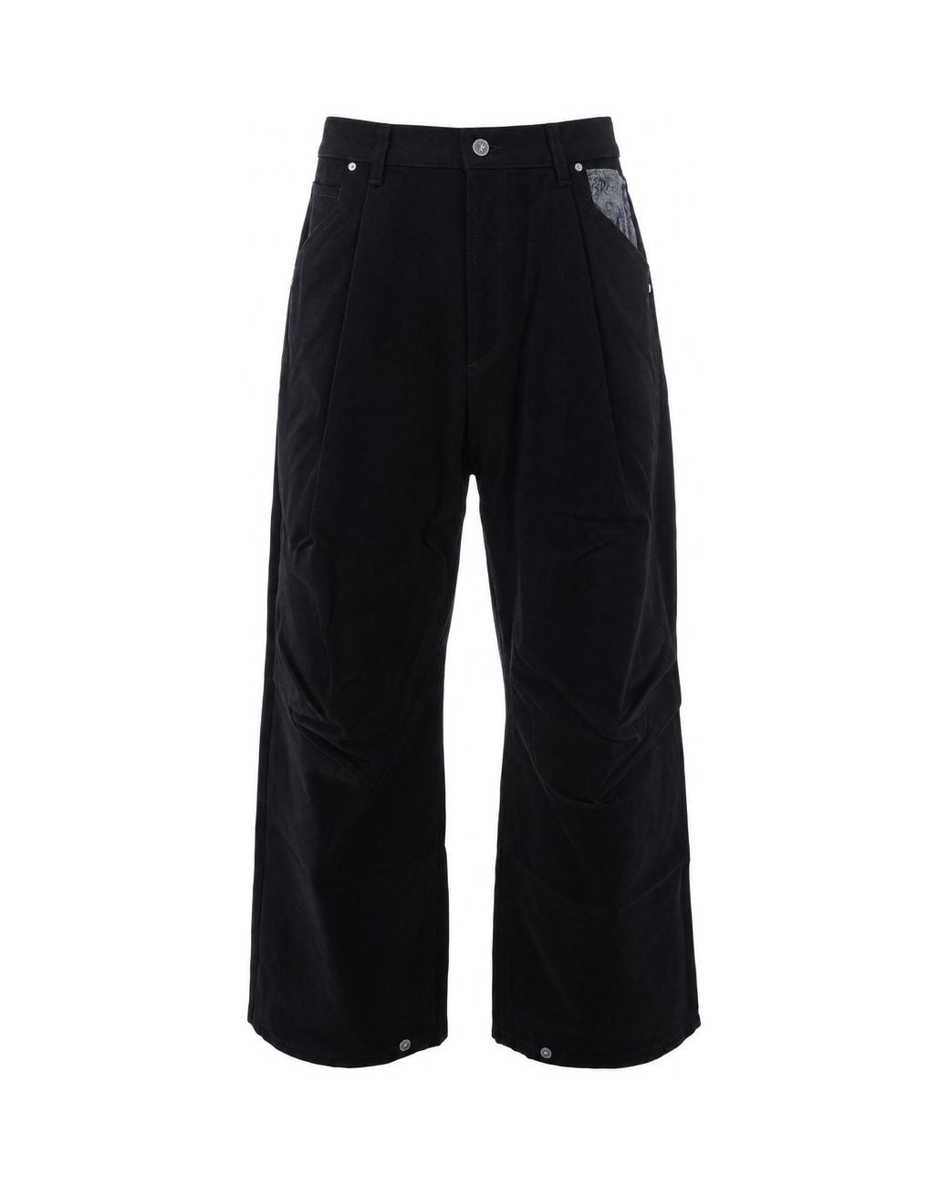 PDF CHANNEL Black Jeans Fat Angelo for men