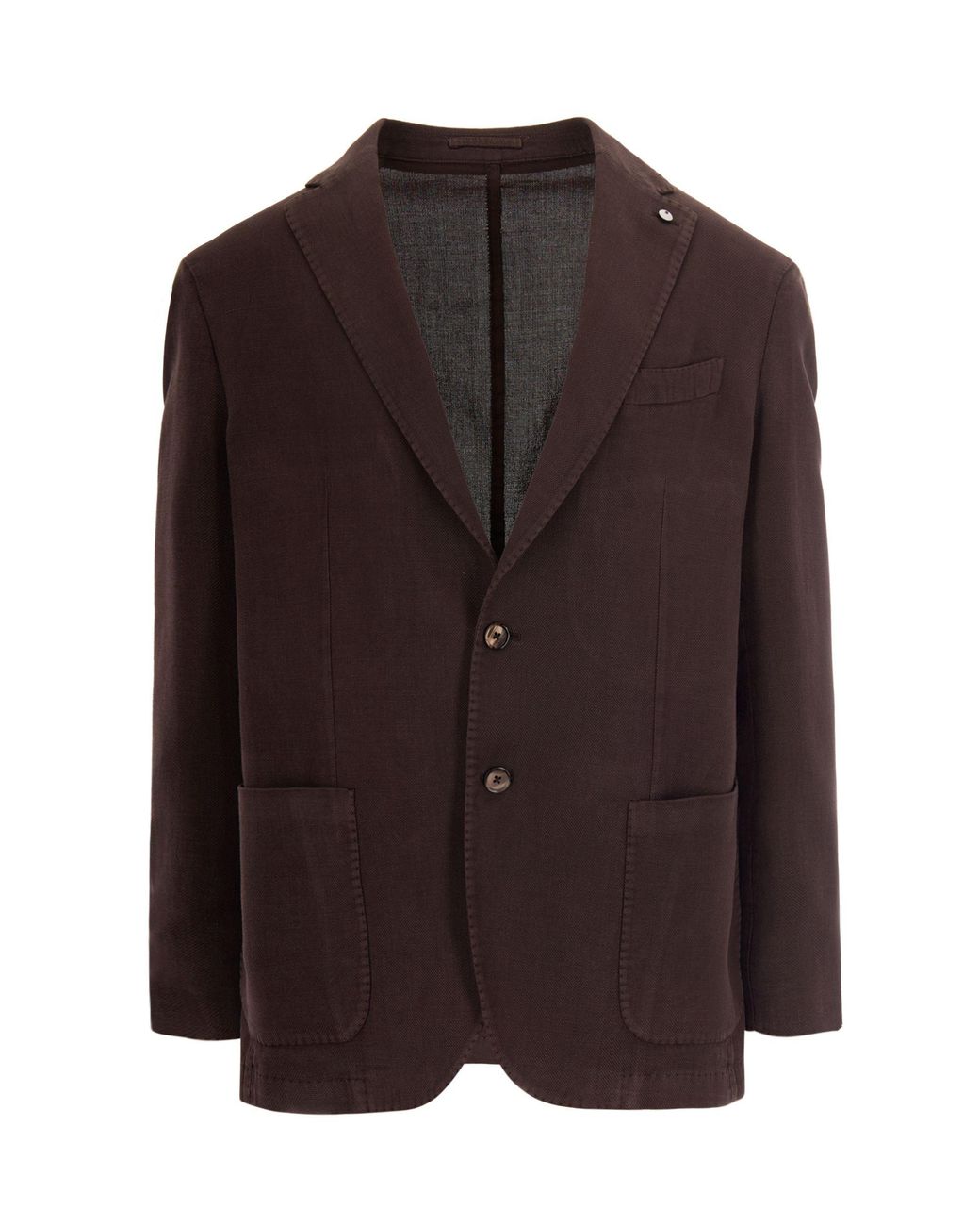 L.b.m. 1911 Brown Giacca Ramié Marrone for men