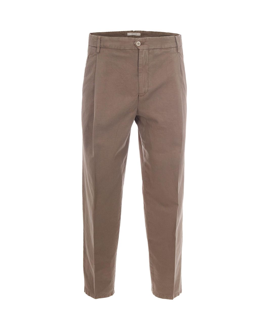 BRIGLIA Gray Pantalone Manhattan Biscotto for men