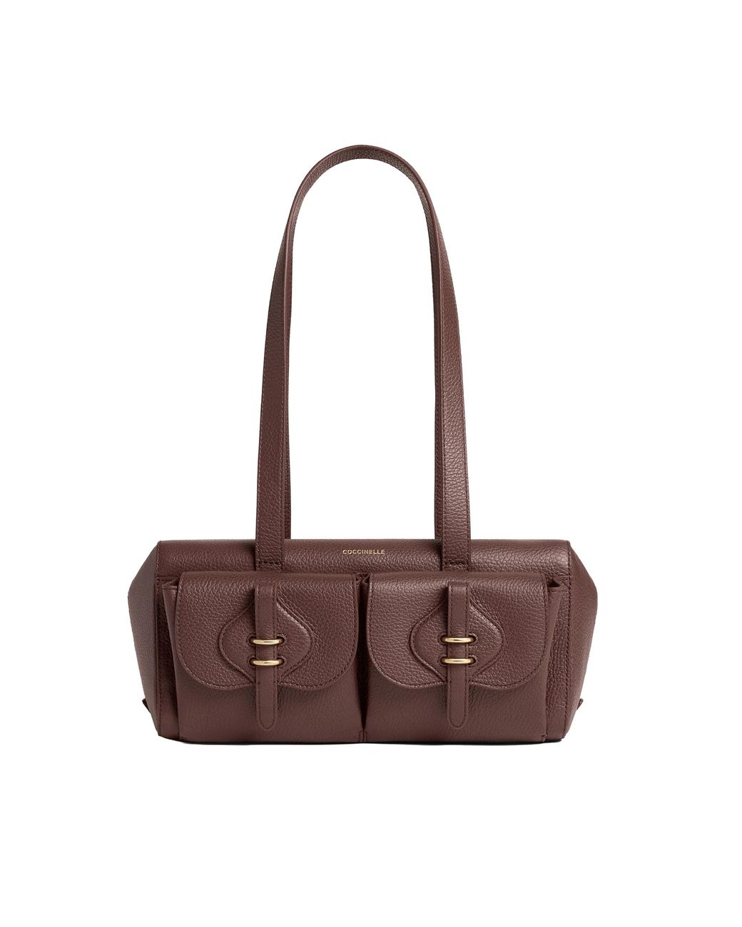 Coccinelle Brown Coccinelle Mavery Pocket Shoulder Bag
