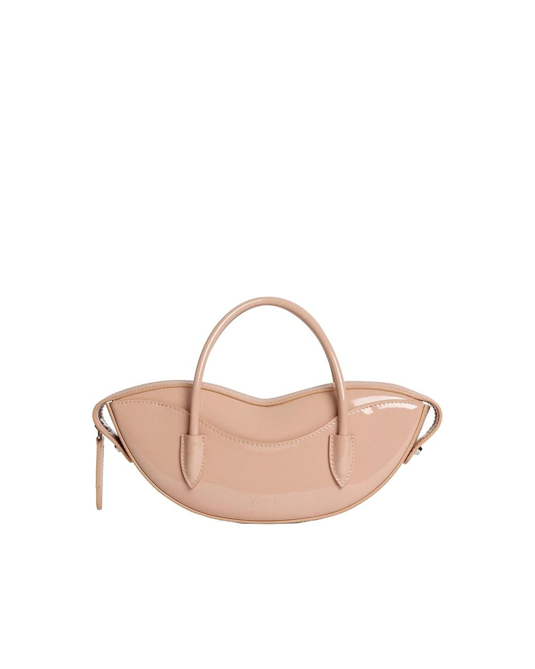 Fiorucci Pink Borsa Mini Vinyl Lips Nude
