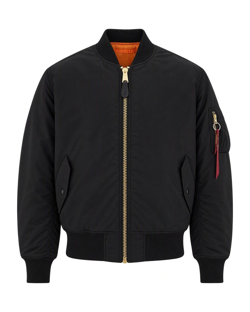 Alpha Industries Black Bomber Imbottito for men