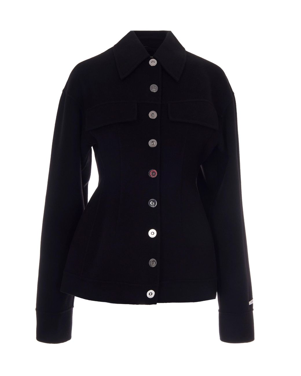 Sportmax Blue Arena Wool Jacket