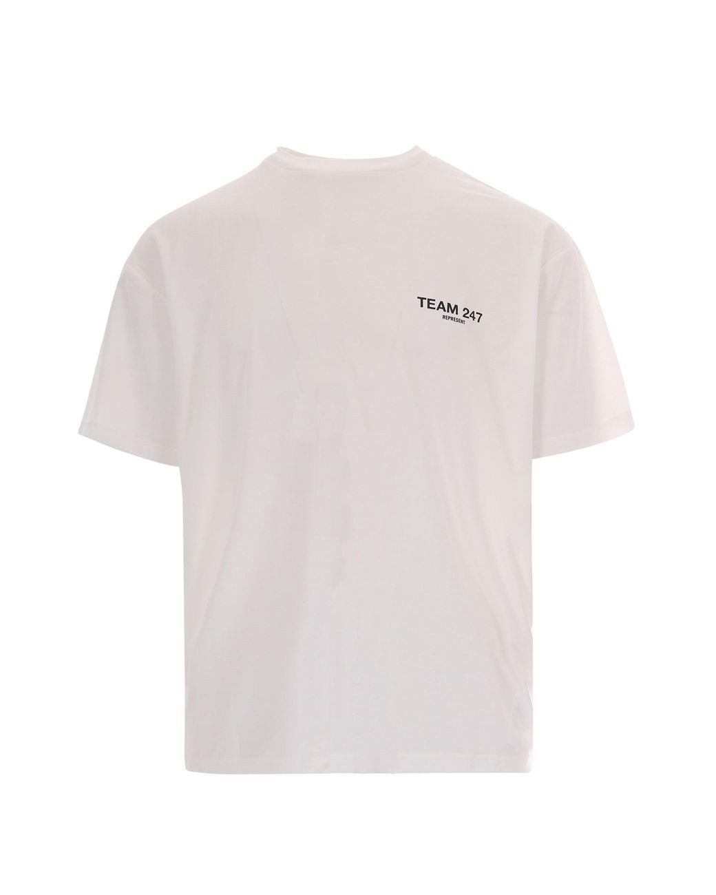 REPRESENT 247 White T-Shirt Oversize 247 Flat for men