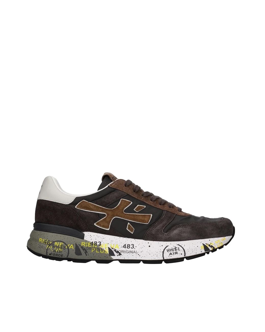 Premiata Brown Sneakers Mick for men