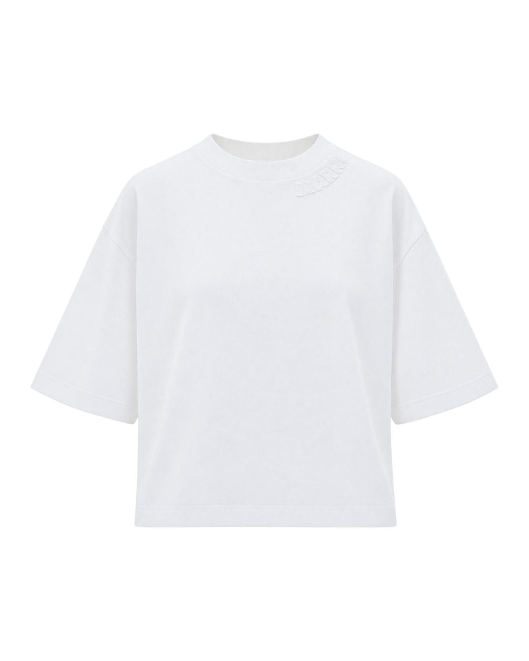 Marni White Oversized Cotton T-Shirt