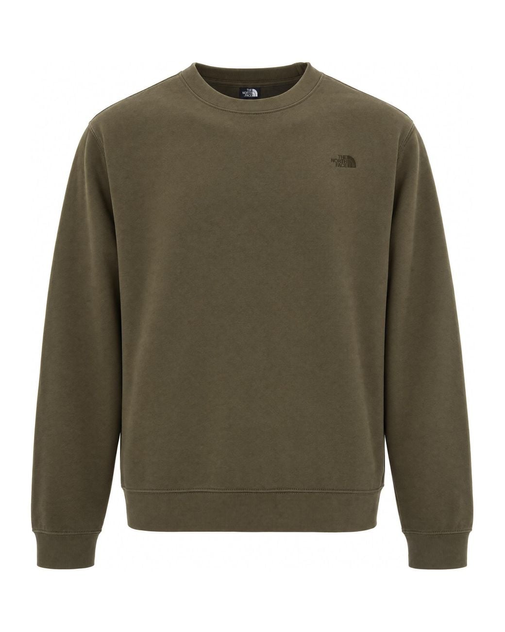 The North Face Green Felpa Essential Simple Dome Caraway Seed for men