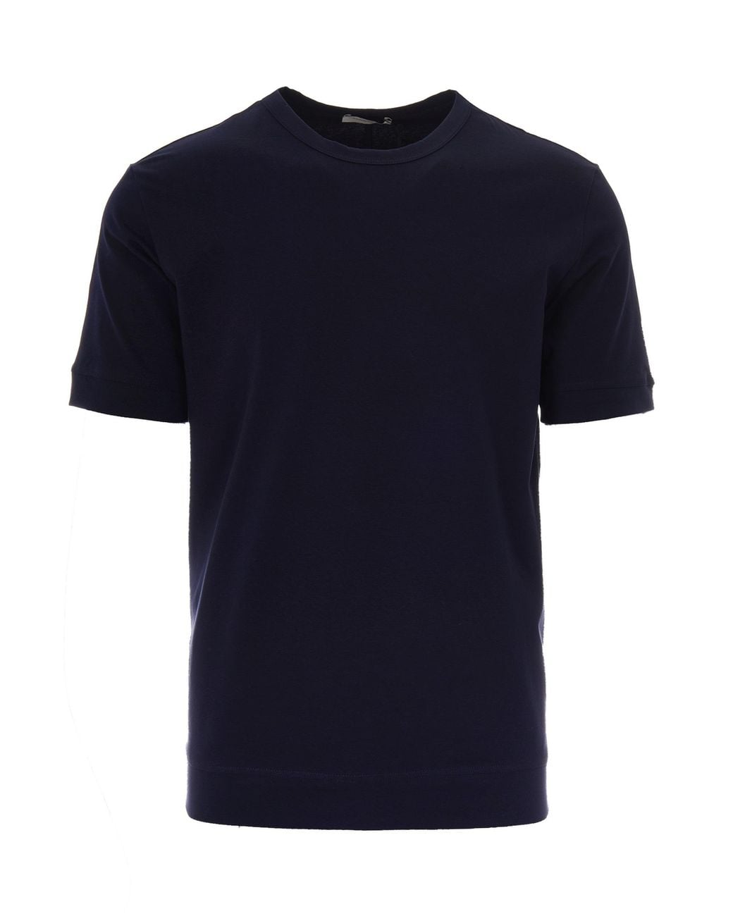 Paolo Pecora Blue T-Shirt Basic Blu for men