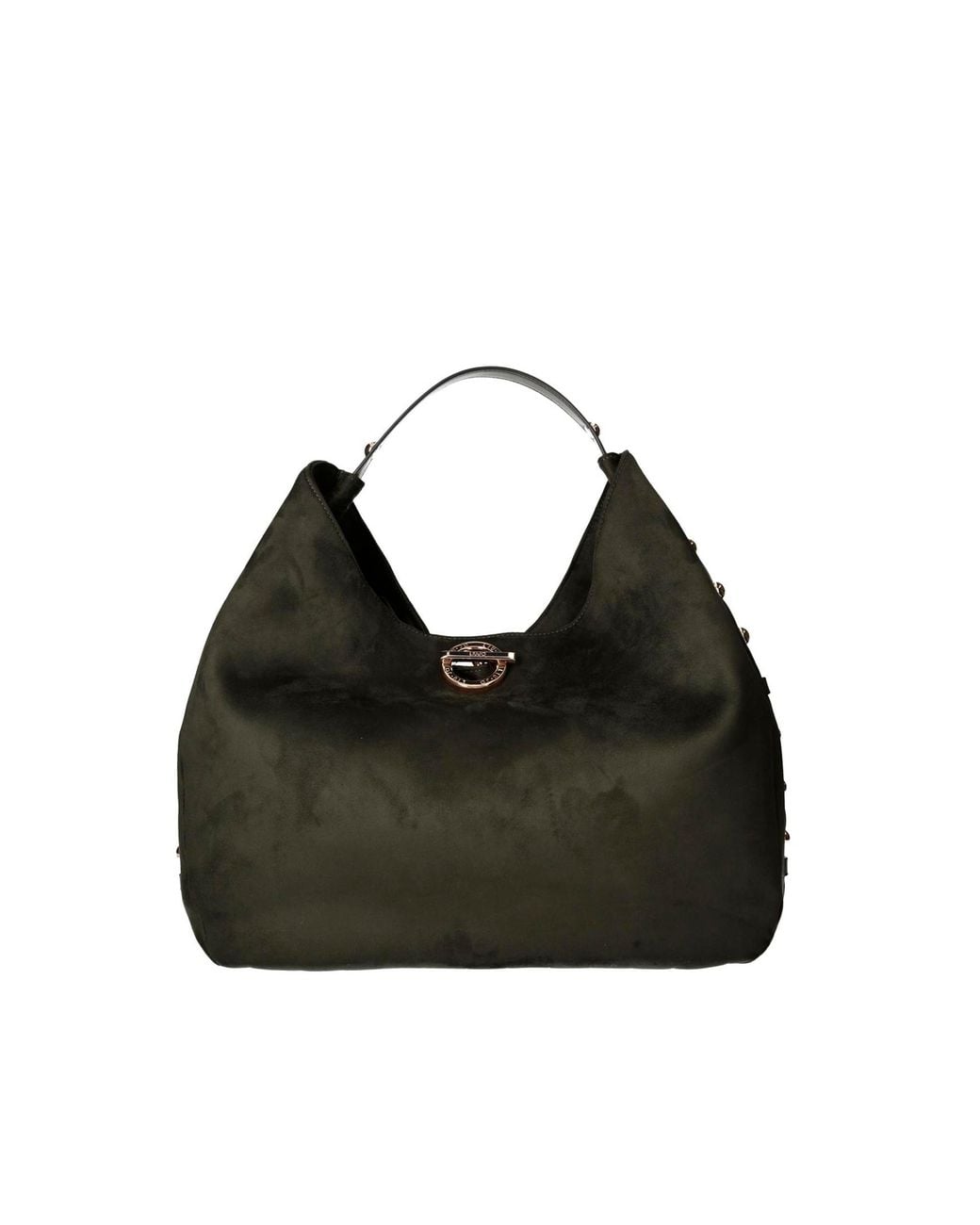 Liu Jo Black Borsa Hobo Borchie Foresta