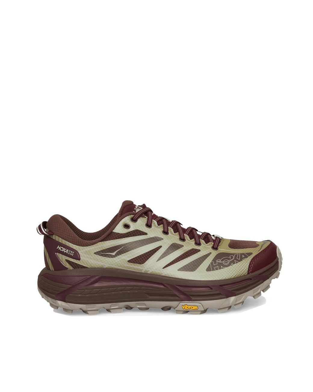 Hoka One One Brown Mafate Speed 2 Wild Mushroom/Walnut Sneakers for men