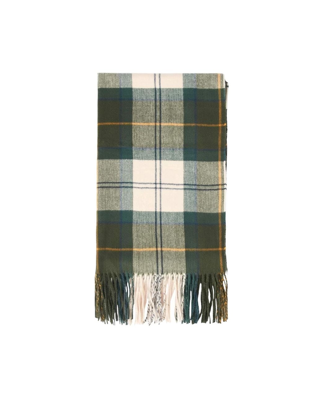 Barbour Green Sciarpa Stanway Ancient Tartan