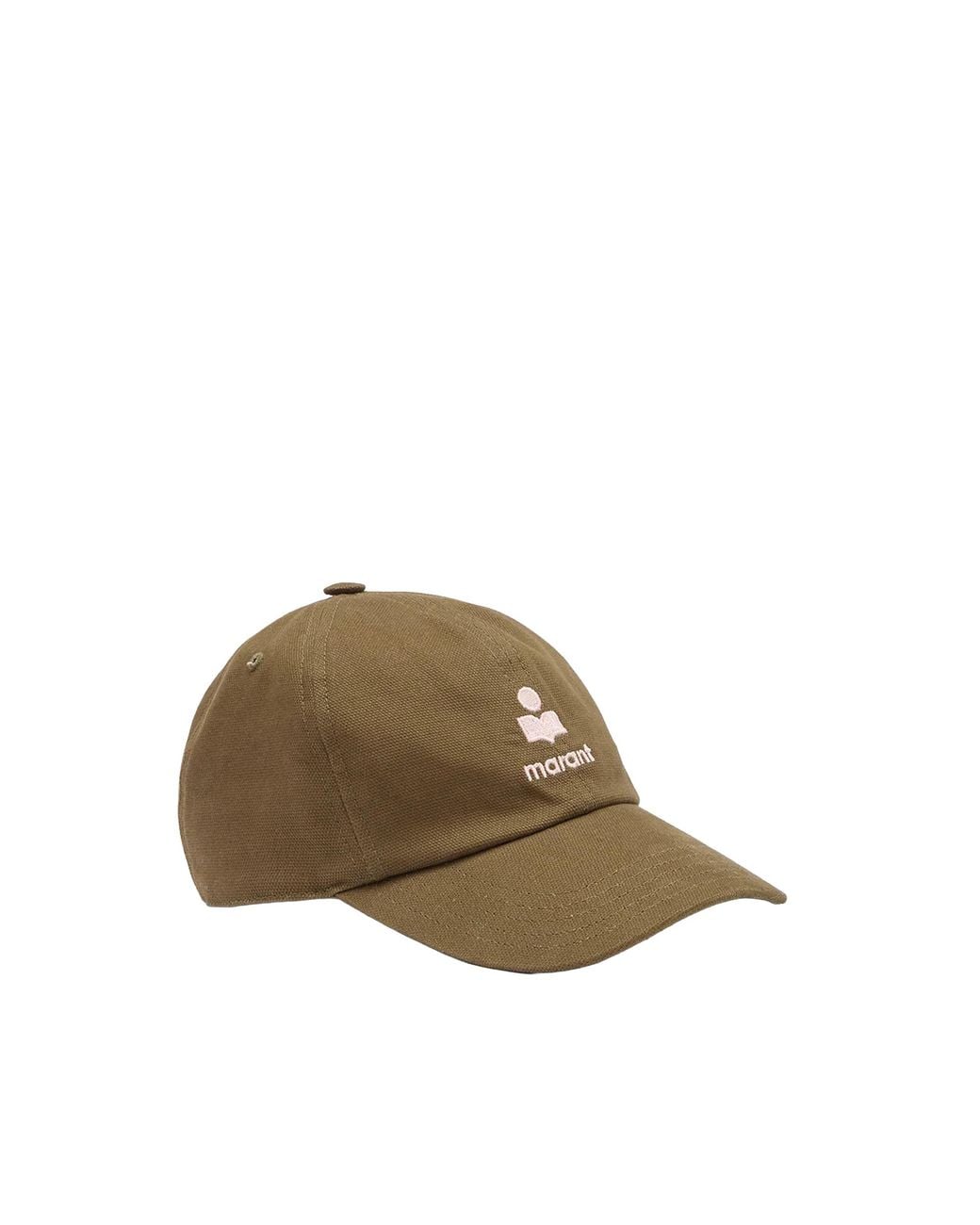 Isabel Marant Brown Logo Baseball Hat