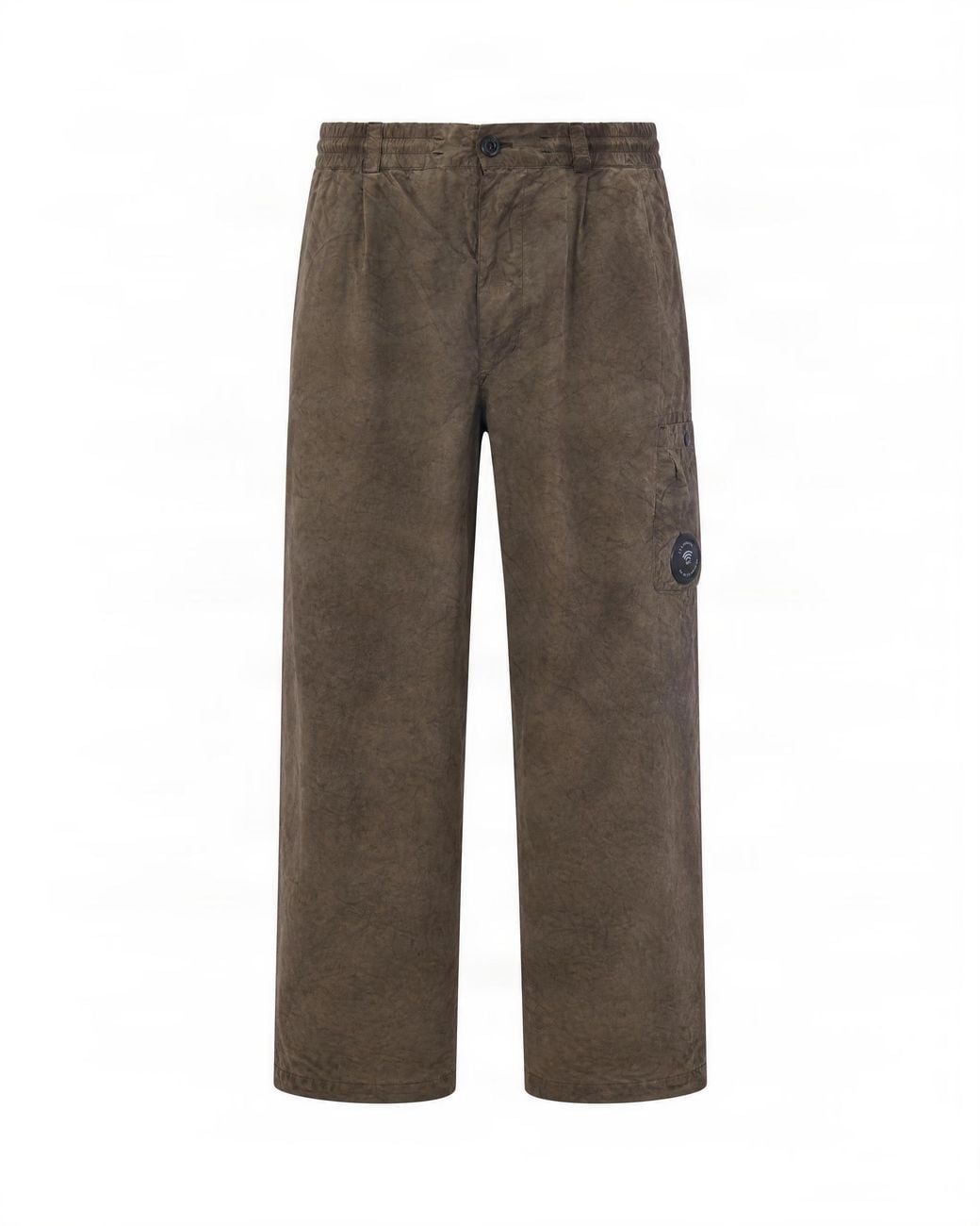 C P Company Gray C. P. Company Nylon Cargo Trousers for men