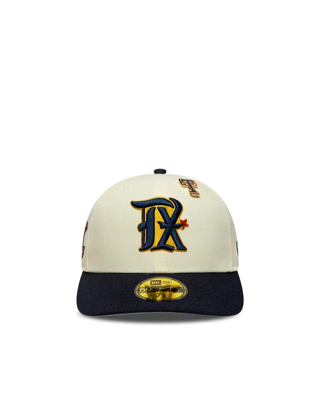KTZ White Cappellino 59Fifty Texas Rangers Mlb Pin for men