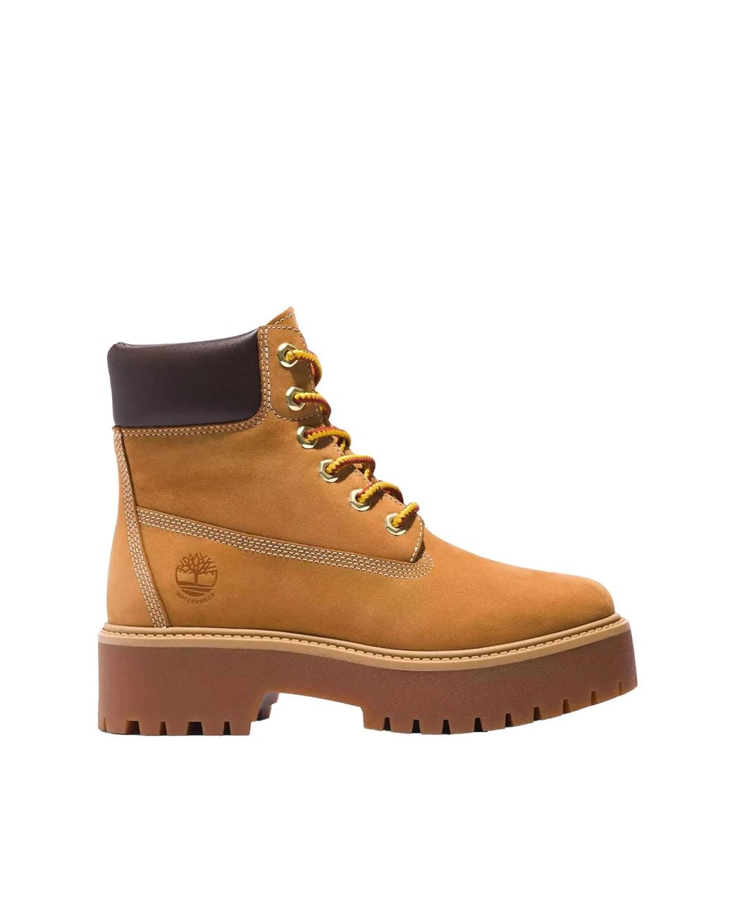 Timberland Brown Stivaletto Stone Street 6-Inch Wheat