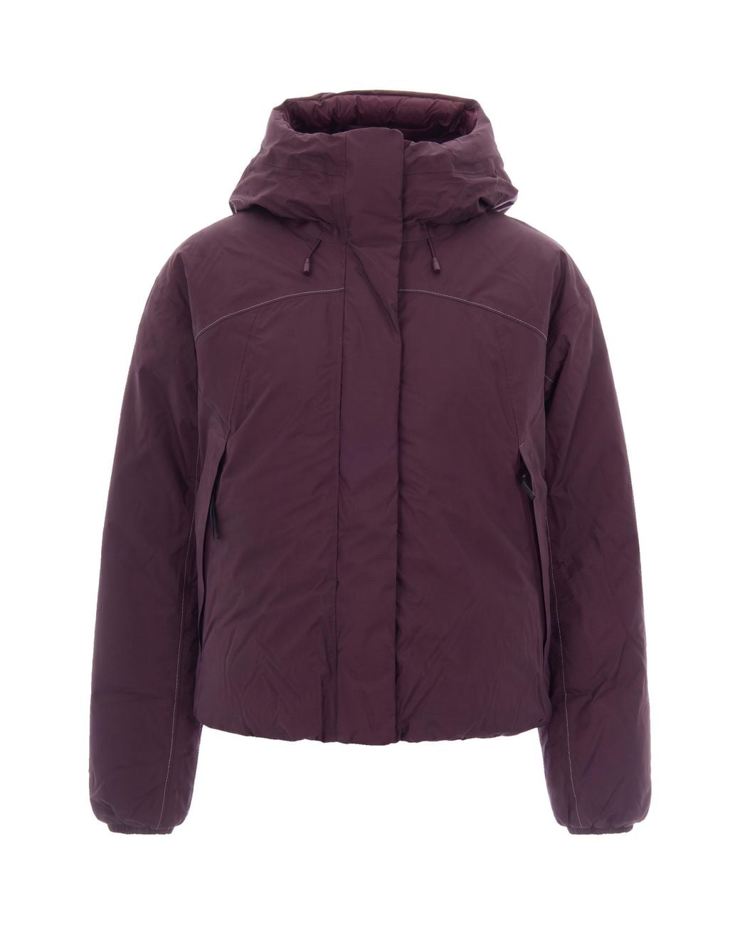 The North Face Purple Piumino Dryvent Reversible Deep Burgundy