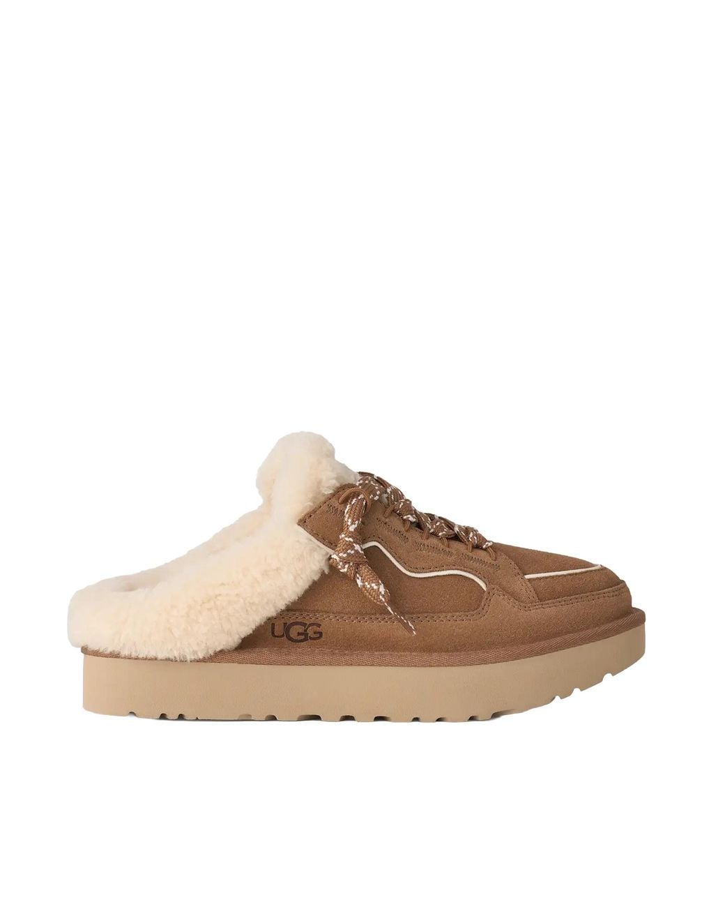 Ugg Brown Sneakers Lowmel Mule Trainer Chestnut