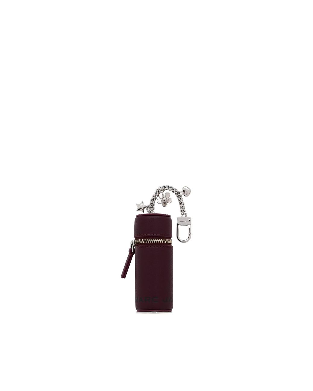 Marc Jacobs Multicolor Lipstick Case Charm Dark Plum