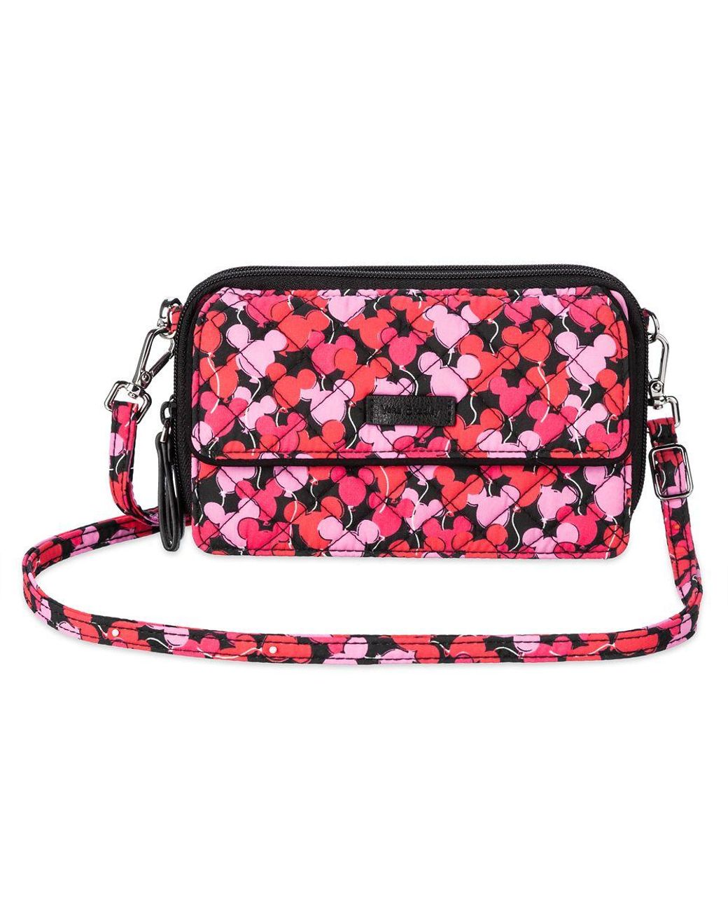 Vera Bradley Cotton Mickey Mouse Whimsical Paisley All In One Crossbody