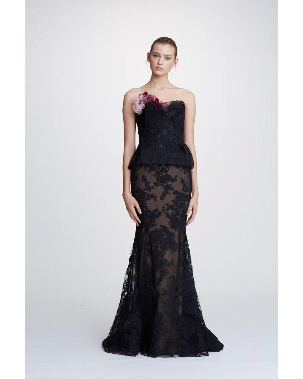 marchesa black gowns