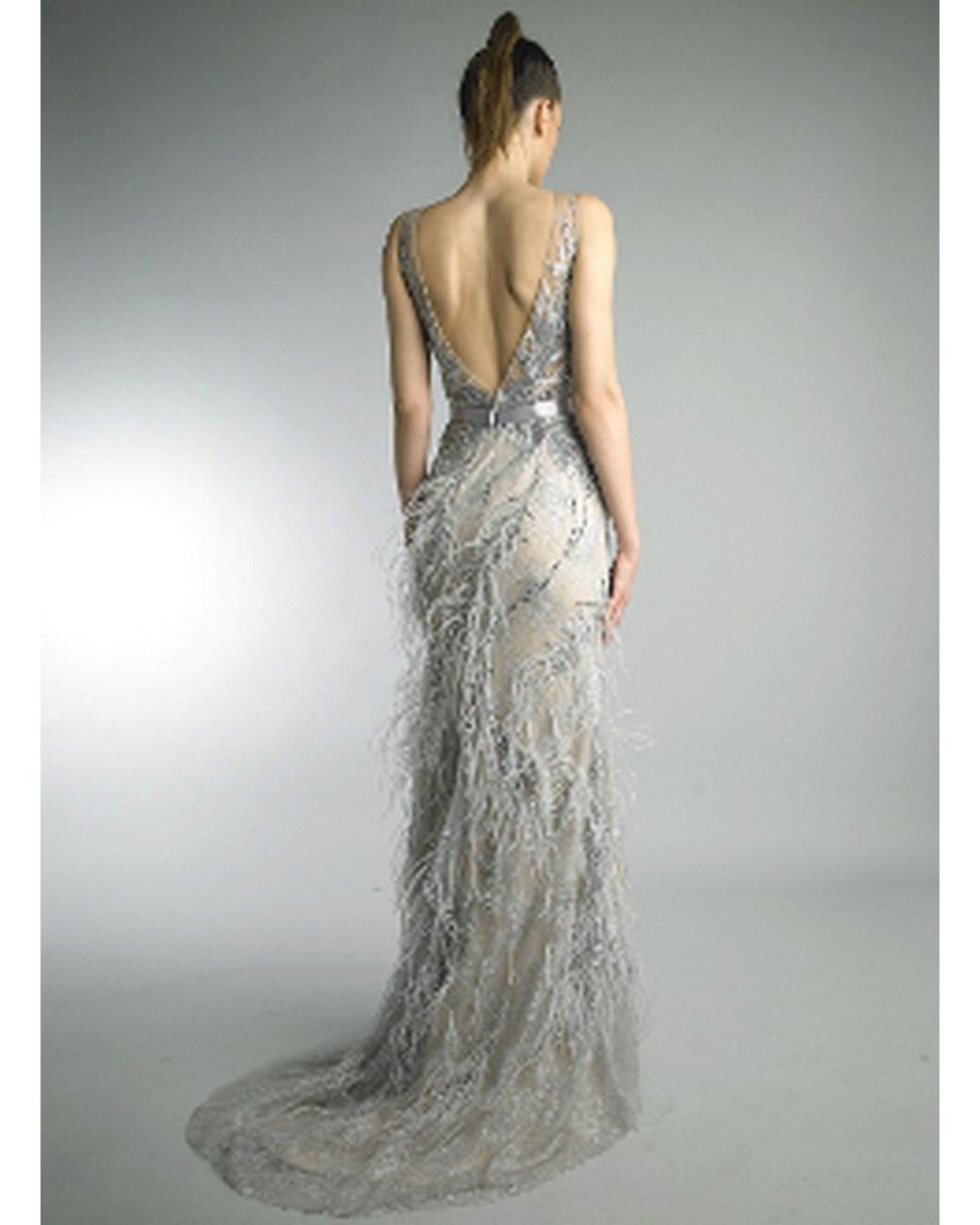 basix embroidered ball gown