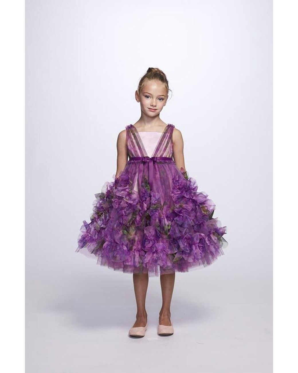 Marchesa Notte Juliet Sleeveless Printed Textured Mini Dress In Purple Lyst
